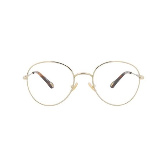 NEW CHLOE EYEGLASSES GOLD WOMEN EYEWEAR CHLOE CH0021OA 001 - Picture 2 of 3